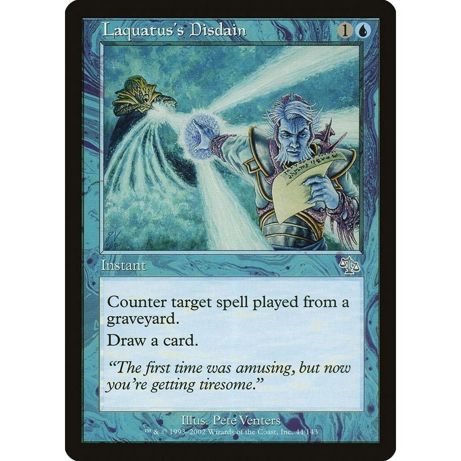 Image for Laquatus's Disdain (44) (JUD) - Magic: The Gathering