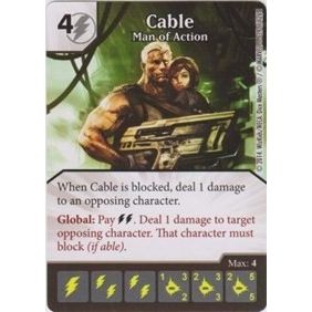 Image for Cable - Man of Action (39) - Dice Masters