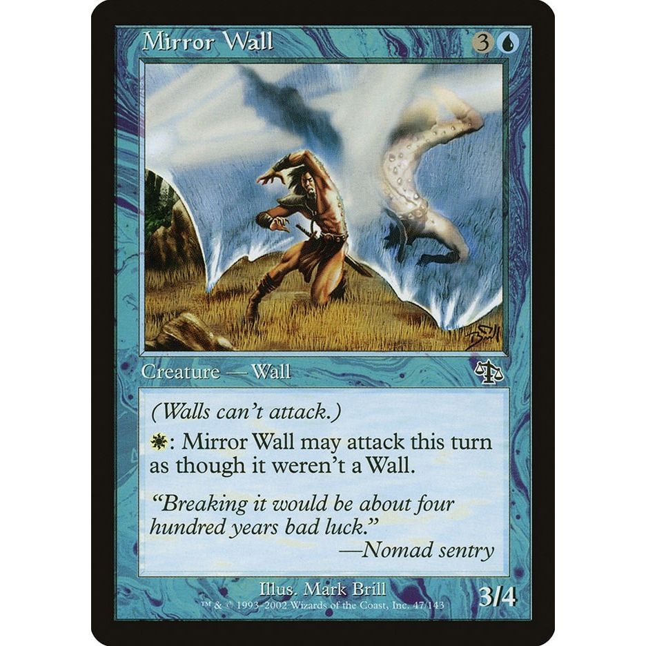 Image for Mirror Wall (47) (JUD) - Magic: The Gathering
