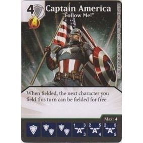 Image for Captain America - "Follow Me!" (69) - Dice Masters
