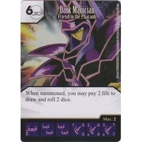 Image for Dark Magician - Friend to the Pharaoh (3) - Dice Masters