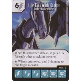 Image for Blue-Eyes White Dragon - Terrifying Behemoth (12) - Dice Masters