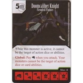 Image for Doomcaliber Knight - Fiendish Fighter (48) - Dice Masters