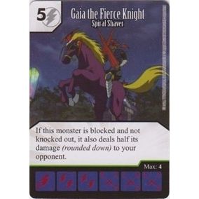 Image for Gaia the Fierce Knight - Spiral Shaver (50) - Dice Masters
