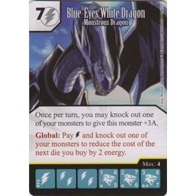 Image for Blue-Eyes White Dragon - Monstrous Dragon (74) - Dice Masters