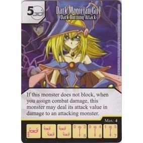 Image for Dark Magician Girl - Dark Burning Attack (80) - Dice Masters
