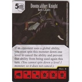 Image for Doomcaliber Knight - Dark Cavalry (81) - Dice Masters