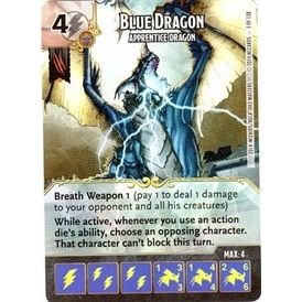 Image for Blue Dragon - Apprentice Dragon (5) - Dice Masters