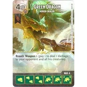 Image for Green Dragon - Minion Dragon (10) - Dice Masters