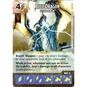 Image for Blue Dragon - Lesser Dragon (26) - Dice Masters