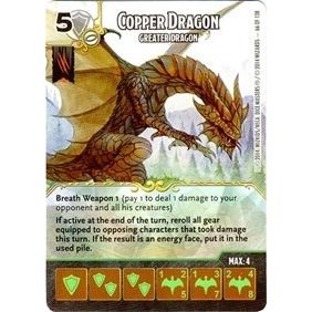 Image for Copper Dragon - Greater Undead Dragon (66) - Dice Masters