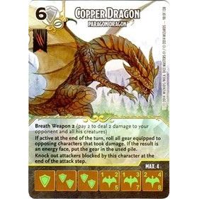 Image for Copper Dragon - Paragon Undead Dragon (98) - Dice Masters