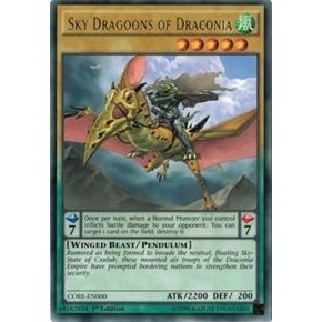 Image for Sky Dragoons of Draconia (CORE-EN000) (CORE) - YuGiOh