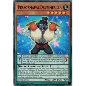 Image for Performapal Drummerilla (CORE-EN006) (CORE) - YuGiOh
