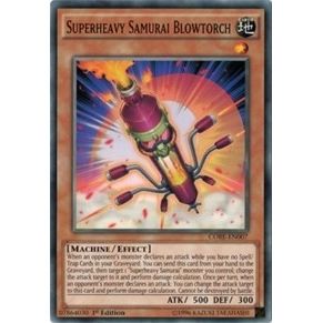 Image for Superheavy Samurai Blowtorch (CORE-EN007) (CORE) - YuGiOh