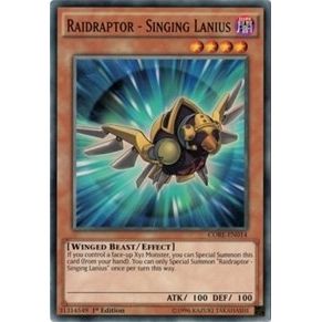 Image for Raidraptor - Singing Lanius (CORE-EN014) (CORE) - YuGiOh