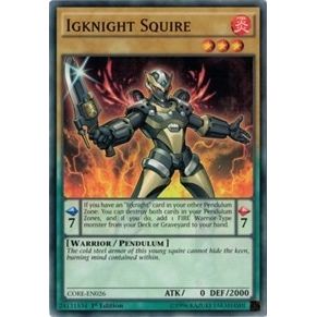 Image for Igknight Squire (CORE-EN026) (CORE) - YuGiOh