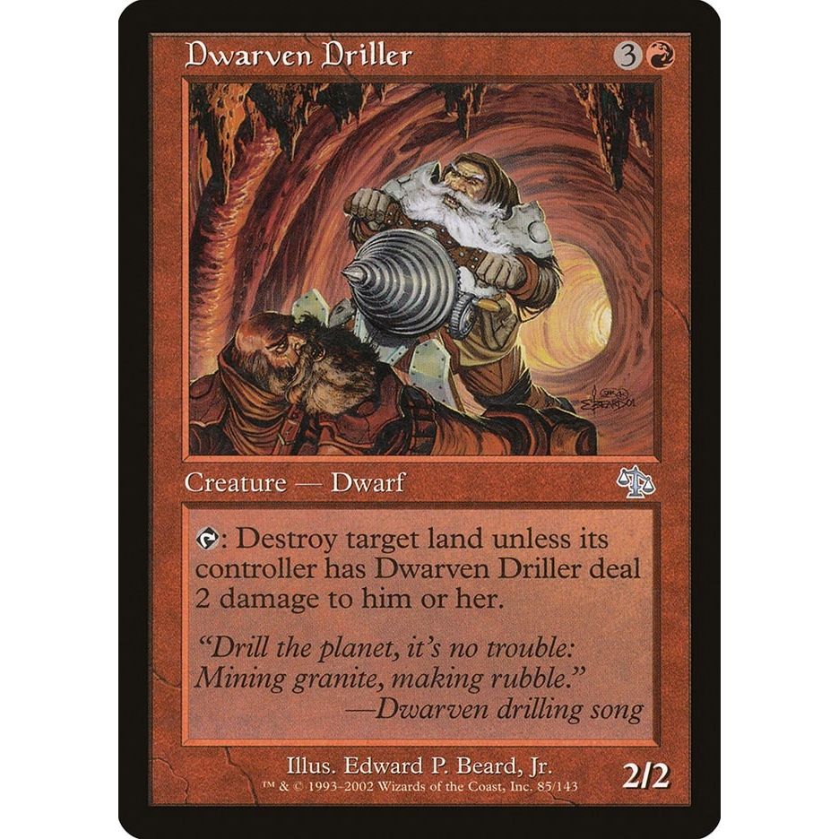 Image for Dwarven Driller (85) (JUD) - Magic: The Gathering