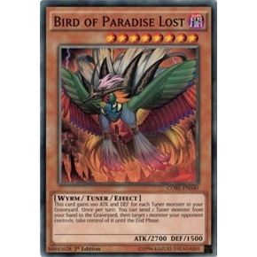 Image for Bird of Paradise Lost (CORE-EN040) (CORE) - YuGiOh