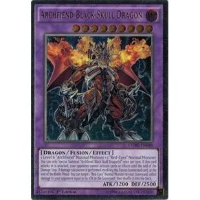 Image for Archfiend Black Skull Dragon (UTR) (CORE-EN048) (CORE) - YuGiOh