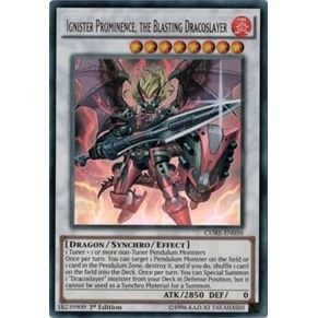 Image for Ignister Prominence, the Blasting Dracoslayer (CORE-EN050) (CORE) - YuGiOh