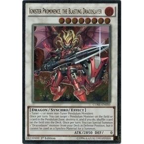 Image for Ignister Prominence, the Blasting Dracoslayer (UTR) (CORE-EN050) (CORE) - YuGiOh