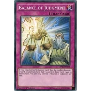 Image for Balance of Judgment (CORE-EN078) (CORE) - YuGiOh