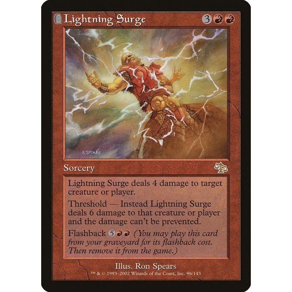 Image for Lightning Surge (96) (JUD) - Magic: The Gathering