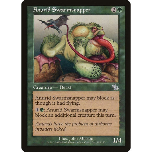 Image for Anurid Swarmsnapper (105) (JUD) - Magic: The Gathering