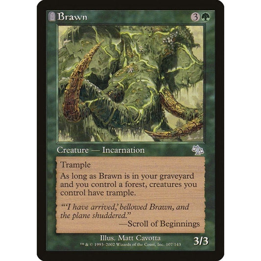 Image for Brawn (107) (JUD) - Magic: The Gathering