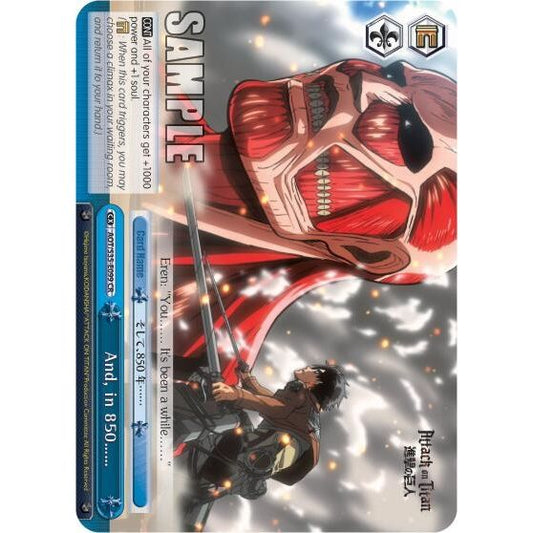 Image for And, in 850…… (AOT/S35-E099 CR) (AOT/S35) - Weiss Schwarz
