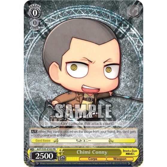 Image for Chimi Conny (AOT/S35-E102 PR) (AOT/S35) - Weiss Schwarz