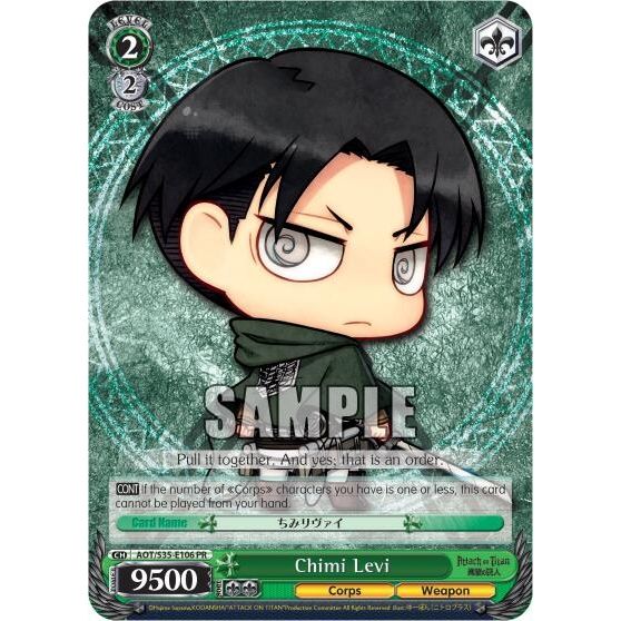 Image for Chimi Levi (AOT/S35-E106 PR) (AOT/S35) - Weiss Schwarz