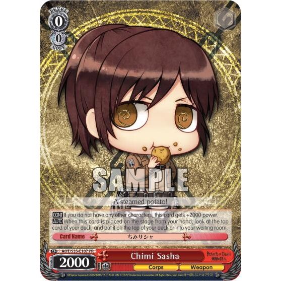 Image for Chimi Sasha (AOT/S35-E107 PR) (AOT/S35) - Weiss Schwarz