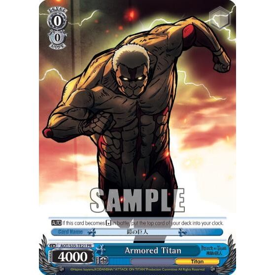 Image for Armored Titan (AOT/S35-TE21 TD) (AOT/S35) - Weiss Schwarz