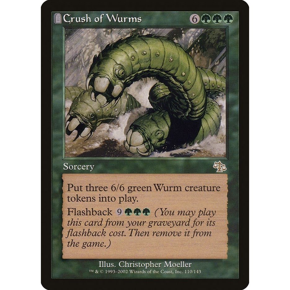 Image for Crush of Wurms (110) (JUD) - Magic: The Gathering