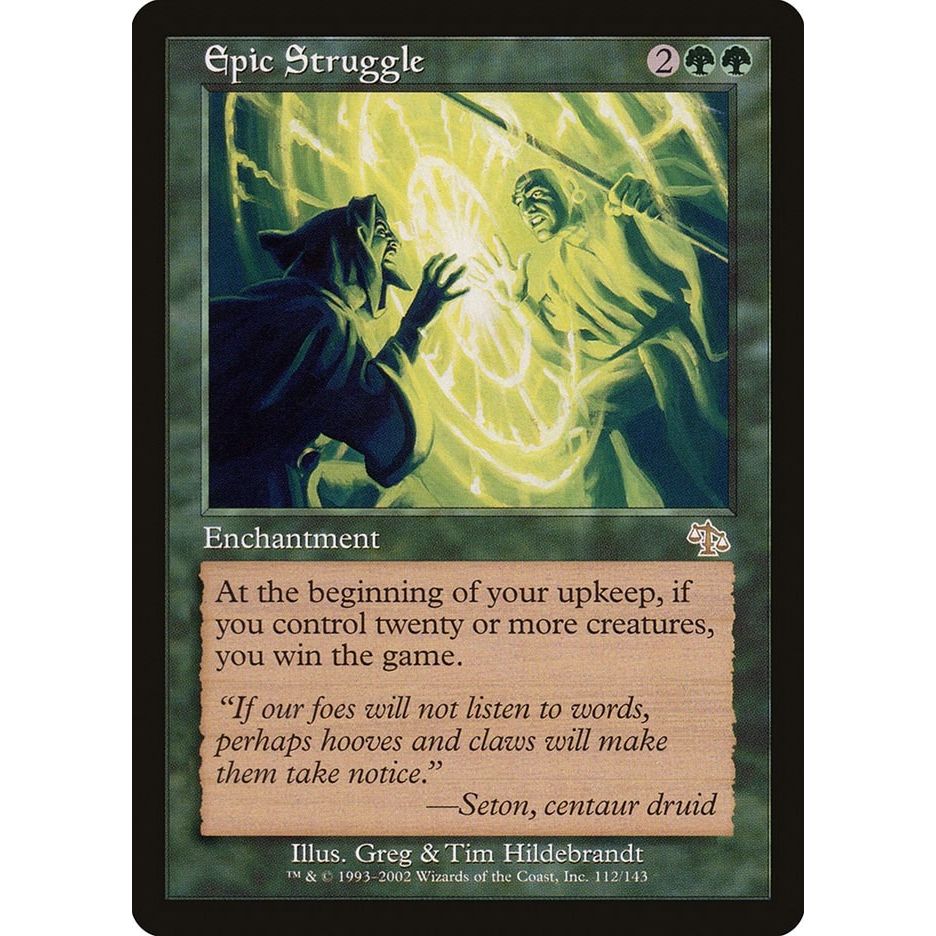 Image for Epic Struggle (112) (JUD) - Magic: The Gathering