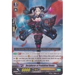 Image for Decipherer of Prohibited Books (PR/0195EN) (PR) - Cardfight Vanguard