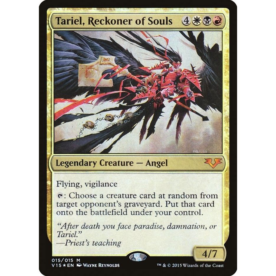 Image for Tariel, Reckoner of Souls (15) (V15) - Magic: The Gathering