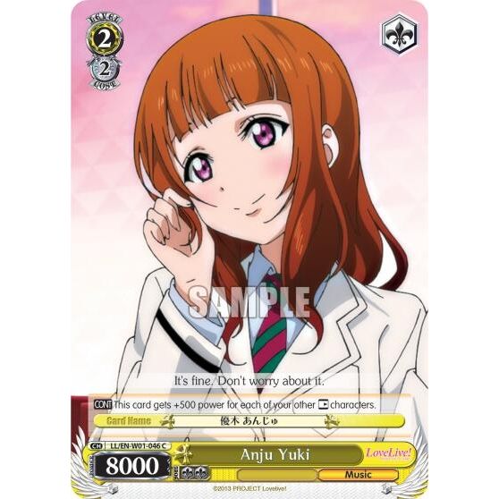 Image for Anju Yuki (LL/EN-W01-046 C) (LL/EN-W01) - Weiss Schwarz