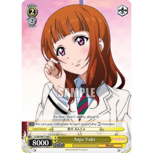 Image for Anju Yuki (LL/EN-W01-046 C) (LL/EN-W01) - Weiss Schwarz