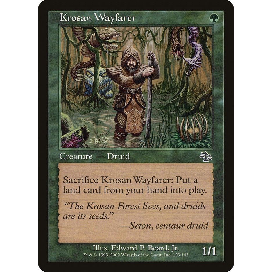 Image for Krosan Wayfarer (123) (JUD) - Magic: The Gathering