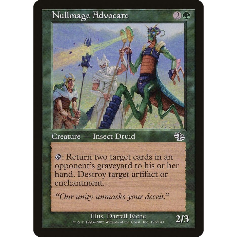 Image for Nullmage Advocate (126) (JUD) - Magic: The Gathering