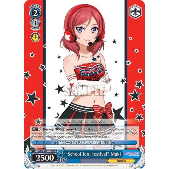 Image for "School idol festival" Maki (LL/EN-W01-110 PR) (LL/EN-W01) - Weiss Schwarz
