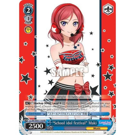 Image for "School idol festival" Maki (LL/EN-W01-110 PR) (LL/EN-W01) - Weiss Schwarz