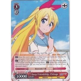 Image for Deep Friendship, Chitoge (NK/W30-E051 RR) (NK/W30) - Weiss Schwarz