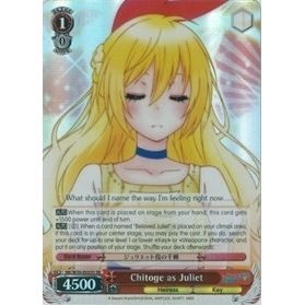 Image for Chitoge as Juliet (SR) (NK/W30-E055S SR) (NK/W30) - Weiss Schwarz