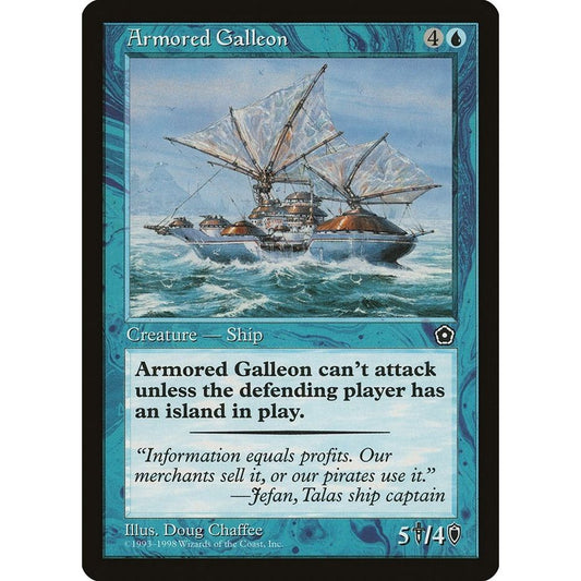 Image for Armored Galleon (P02) - Magic: The Gathering