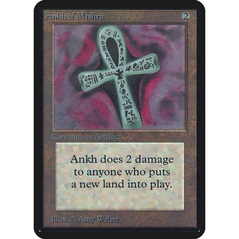 Image for Ankh of Mishra (LEA) - Magic: The Gathering