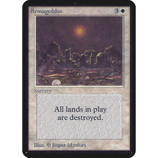 Image for Armageddon (LEA) - Magic: The Gathering
